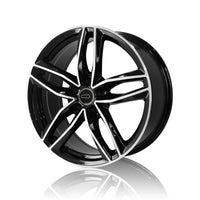 AV282 19x8.5 ET35 5x112 Gloss Black Machined Face