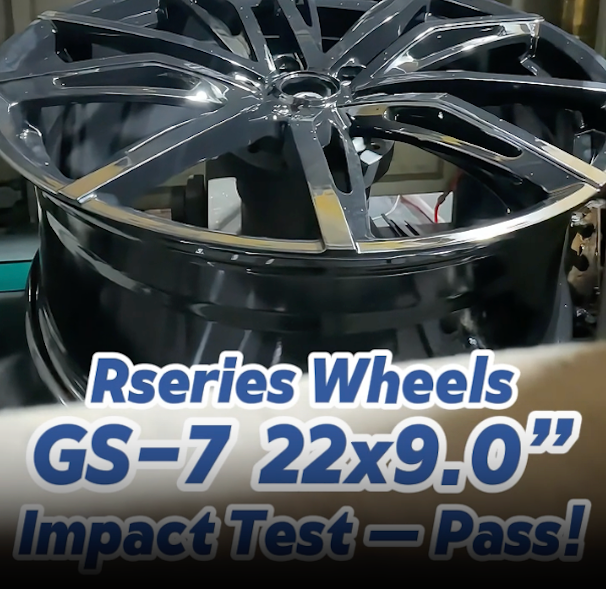 Rseries Wheels GS-7 22inch  Passes Impact Testing - Holden GTS Style Wheel