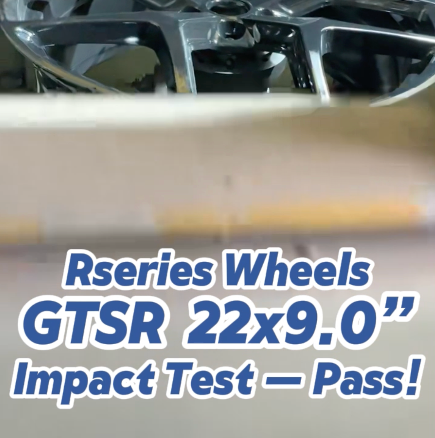 Rseries Wheels GTSR 22inch successfully  Passes Impact Testing |Holden  HSV GTSR Style