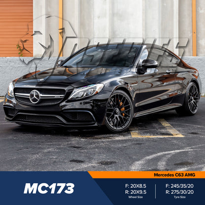 MC173 20" - Satin Black Machined Lip