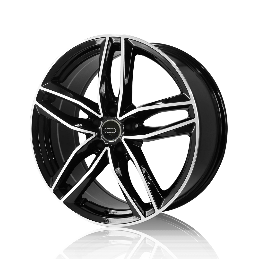 AV282 19" - Gloss Black Machined Face