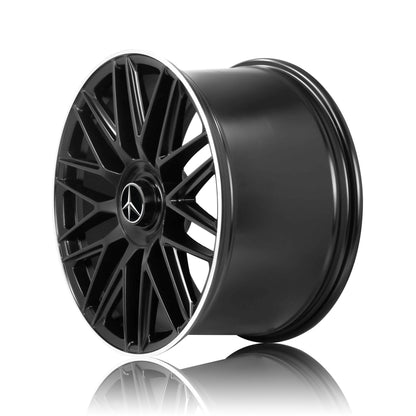 MC173 19" - Satin Black Machined Lip