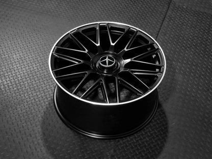 MC173 20" - Satin Black Machined Lip