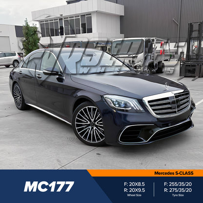 MC177 SF 20" - Gloss Black Machined Face