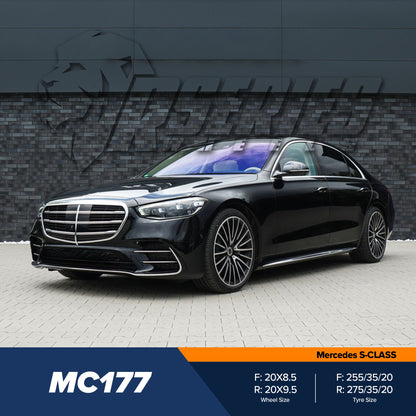 MC177 SF 20" - Gloss Black Machined Face