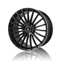 MC177 20" - Satin Black Machined Lip