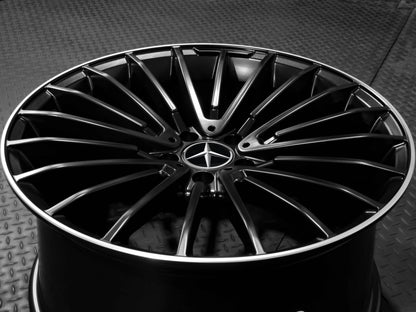 MC177 20" - Satin Black Machined Lip