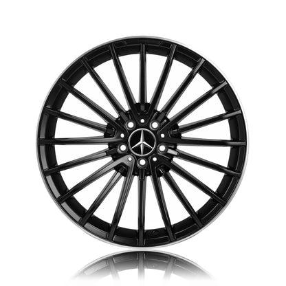 MC177 20" - Satin Black Machined Lip