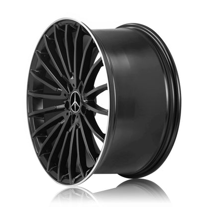 MC177 20" - Satin Black Machined Lip