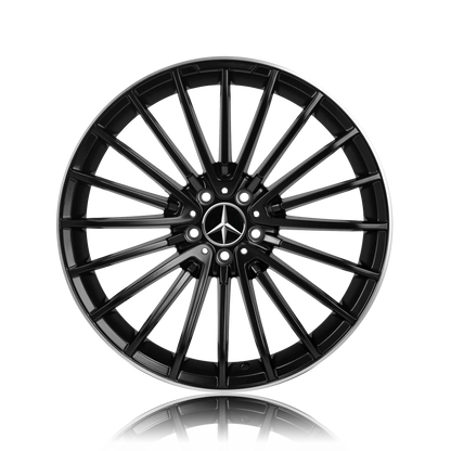 MC177 20" - Satin Black Machined Lip