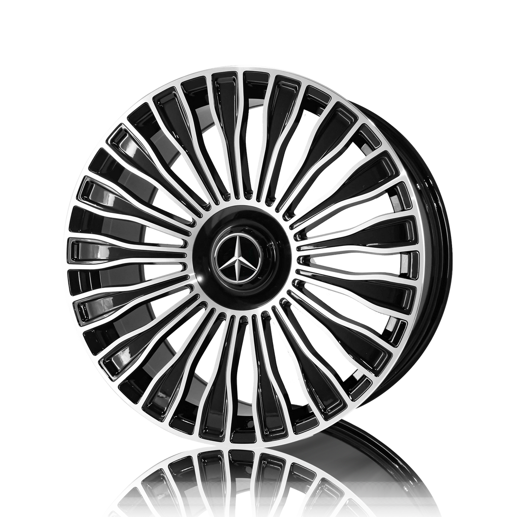 MC822 20" - Gloss Black Machined Face
