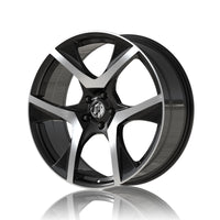 VF2 20" - Gloss Black Machined Face