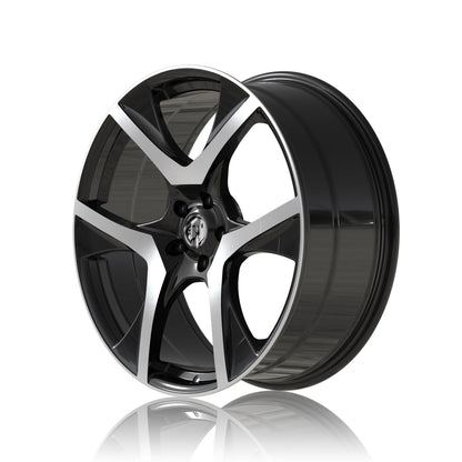VF2 20" - Gloss Black Machined Face