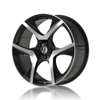 VF2 R8 20" - Gloss Black Machined Face