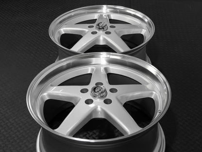 WALLY WS 20" - Silver Machined Lip