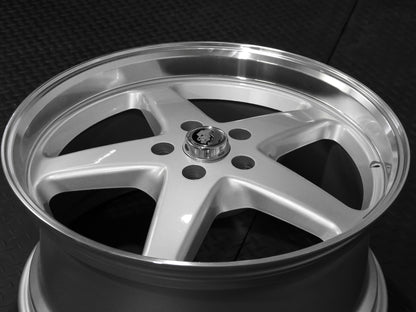 WALLY WS 20" - Silver Machined Lip