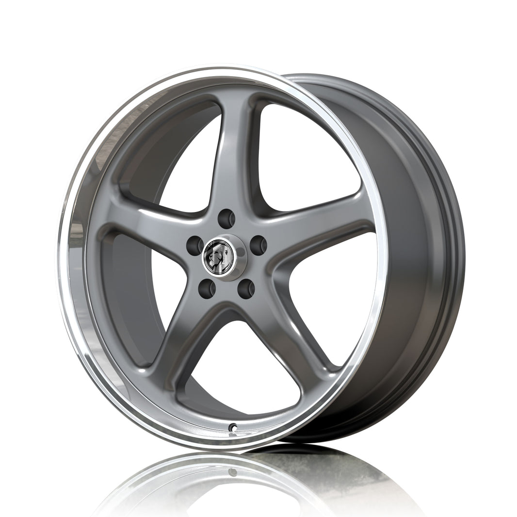 WS MAX 20" - Grey Machined Lip