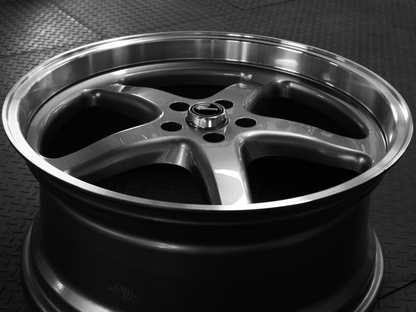 WS MAX 20" - Grey Machined Lip