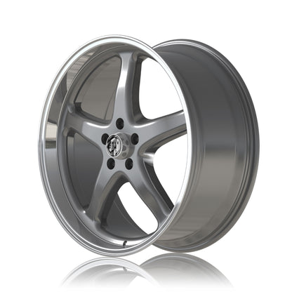 WS MAX 20" - Grey Machined Lip