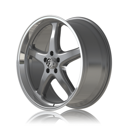 WS MAX 20" - Grey Machined Lip
