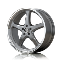 WS MAX 20" - Grey Machined Lip