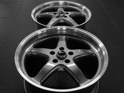 WS MAX 20" - Grey Machined Lip