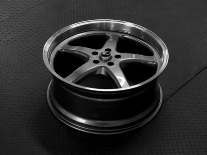 WS MAX 20" - Grey Machined Lip