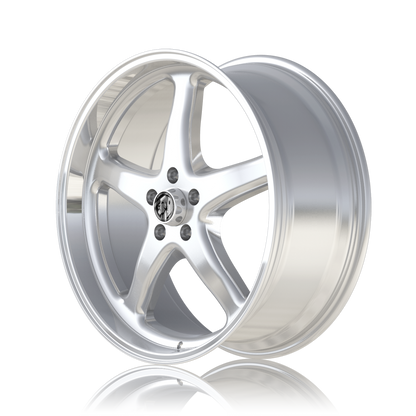 WS MAX 22" - Silver Machined Lip
