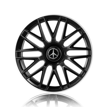 MC173 SF 19" - Satin Black Machined Lip