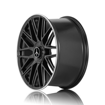 MC173 SF 19" - Satin Black Machined Lip