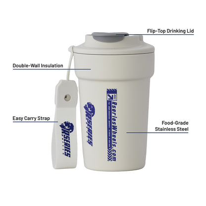 Rseries Insulated Coffee Cup 480ml Stainless