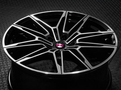 BM391 20" - Gloss Black Machined Face